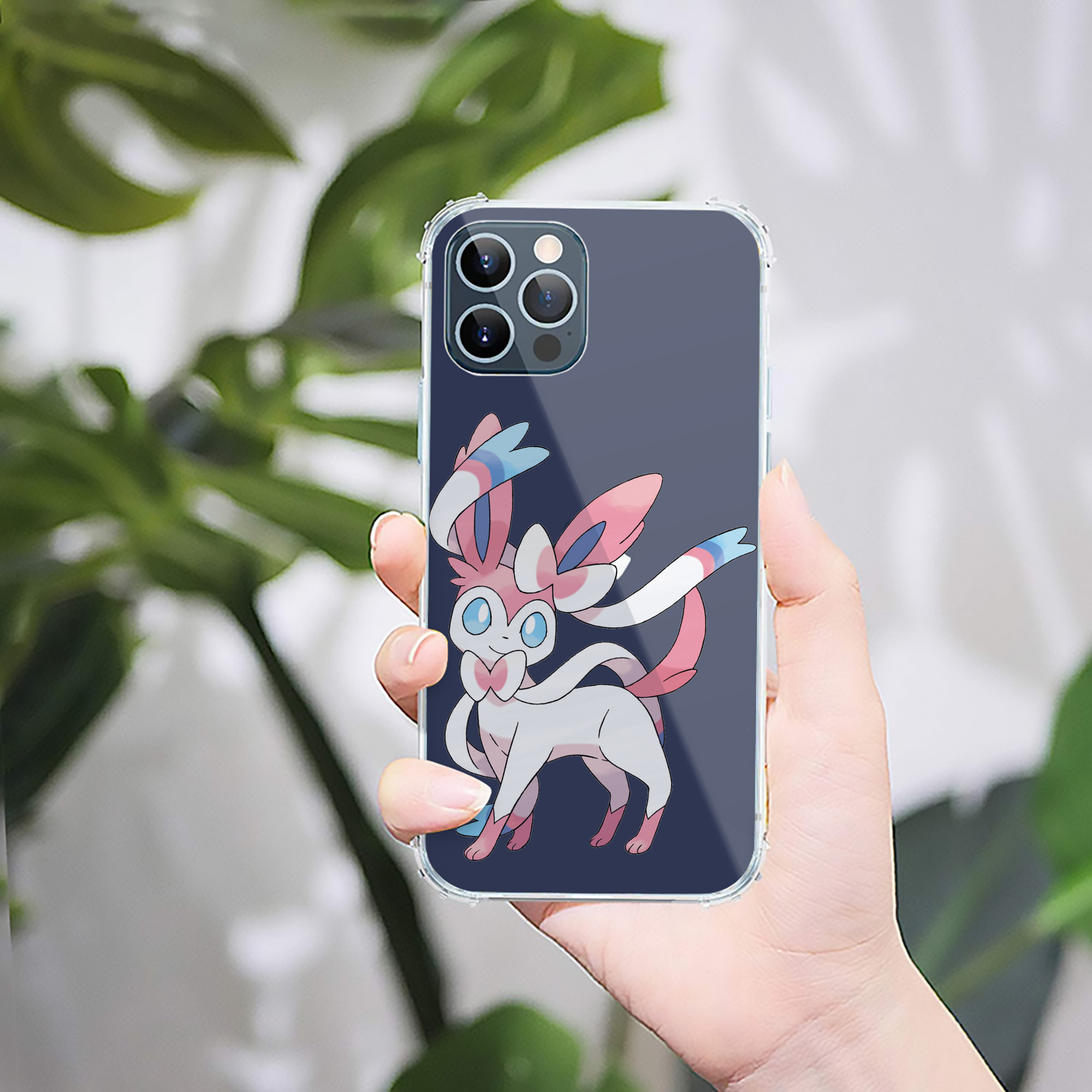 （画像用） ポケットモンスター Pokémon 【iPhone 12シリーズ対応】透明スマホケース（クリアソフトケース）